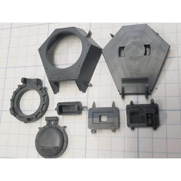 Warhammer 40k Astra Militarum Bits Chimera Tank Turret w Gun Mount Set - Picture 2 of 5